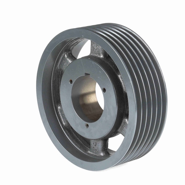 6 Groove Cast Iron Bushed Bore Multiple Sheave